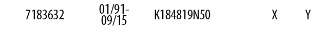 7183632,01/91-09/15,K184819N50,,X,Y