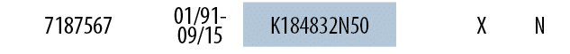 7187567,01/91-09/15,K184832N50,,X,N