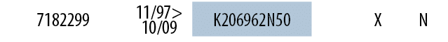 7182299,11/97> 10/09,K206962N50,,X,N