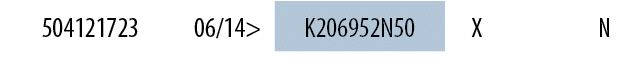 504121723,06/14>,K206952N50,X,,N