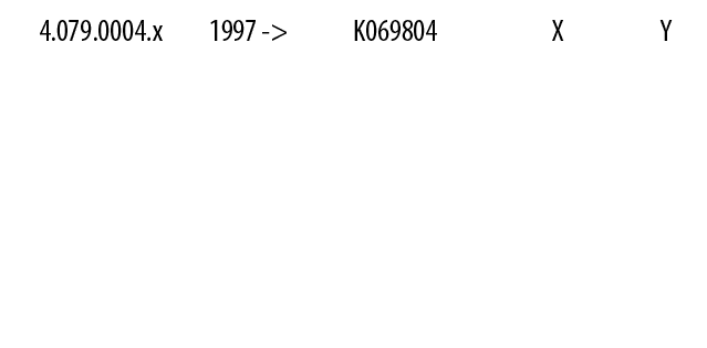 4.079.0004.x,1997 ->,K069804,X,Y,,,,,,,,,,,,,,,,,,,,,,,,,