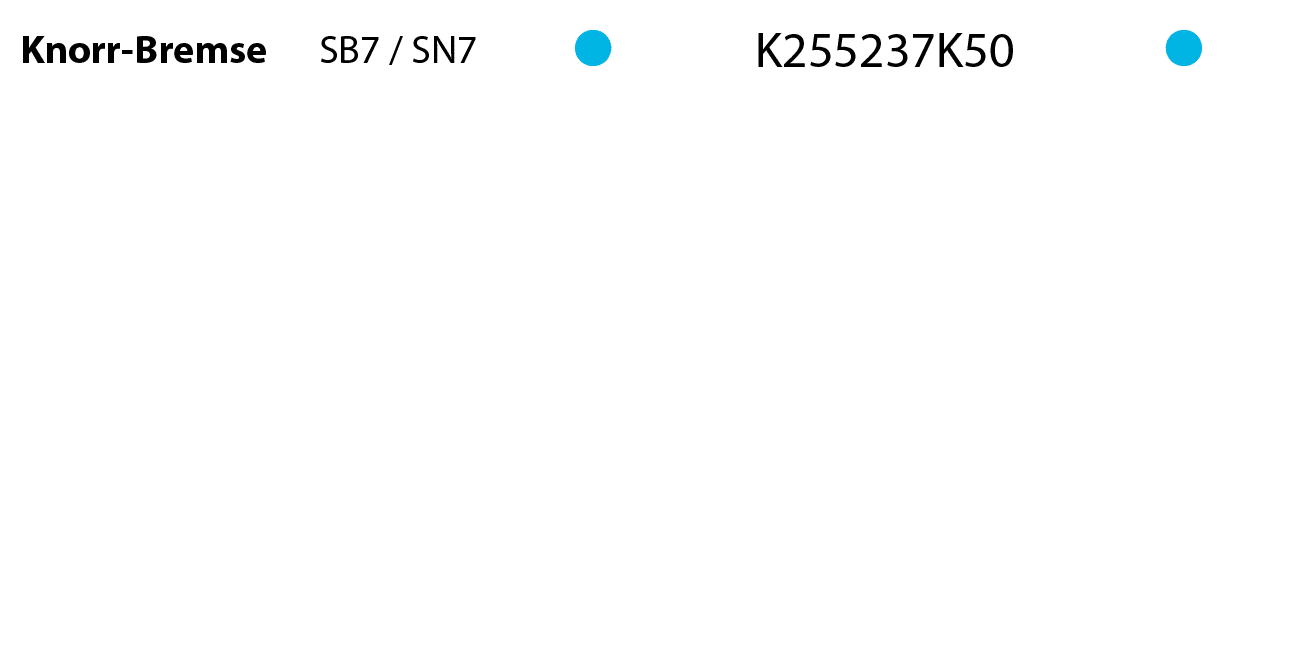 Knorr-Bremse,SB7 / SN7, ,,K255237K50, 